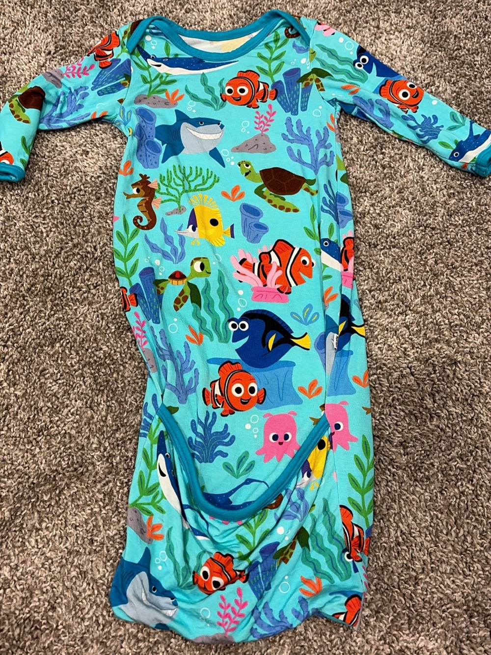Little Sleepies newborn infant gown